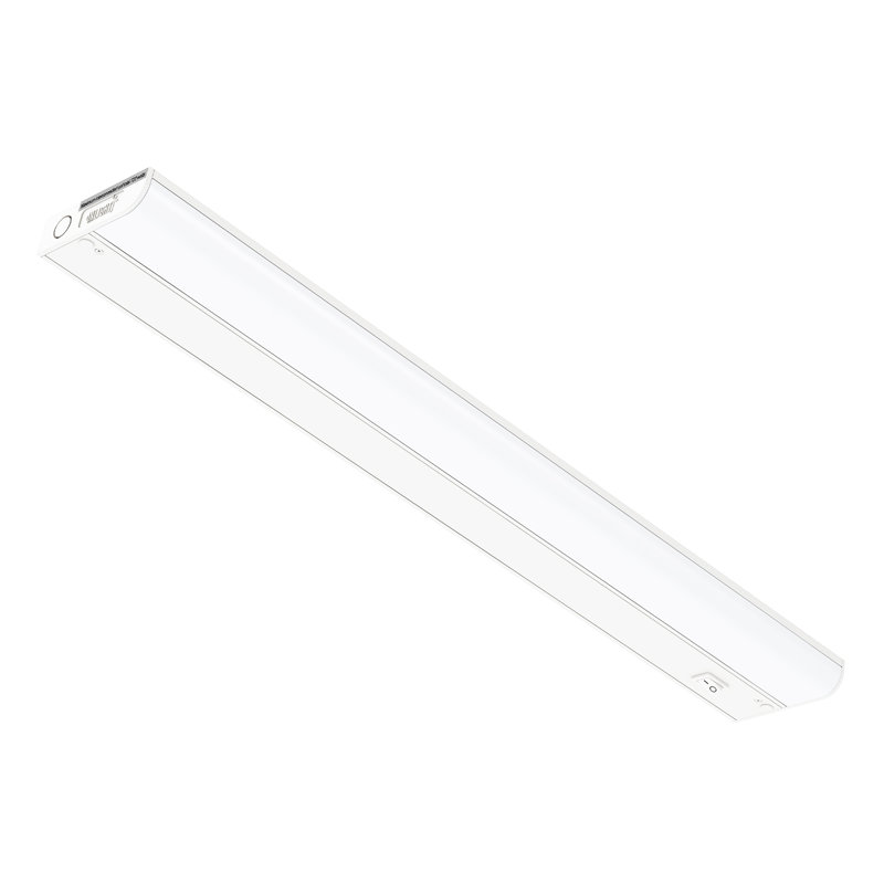 Inlight 24-inch Hardwired Only LED Under Cabinet Lighting, Daylight White(5000k), Dimmable, Matte White Finished, ETL Listed, IN-0201-13-WH-50