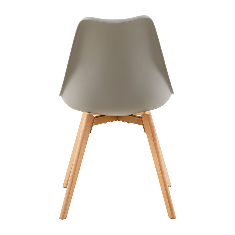 Eilish Upholstered Dining Chair, Grey, 6