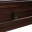 Console 54 po, 6 tiroirs, 2 niveaux de bois pour le salon - Espresso-129911753-129911752-129911750