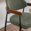Tabouret de comptoir rembourré avec accoudoirs Devane-123161715-135545523