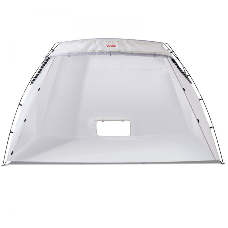 Portable Paint Booth, Larger Spray Paint Tent with Built-in Floor & Mesh Screen, Painting Tent Station for Furniture DIY Hobby Tool, Spray Paint Shelter