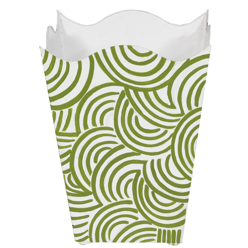 2 Gallons Waste Bin, Green