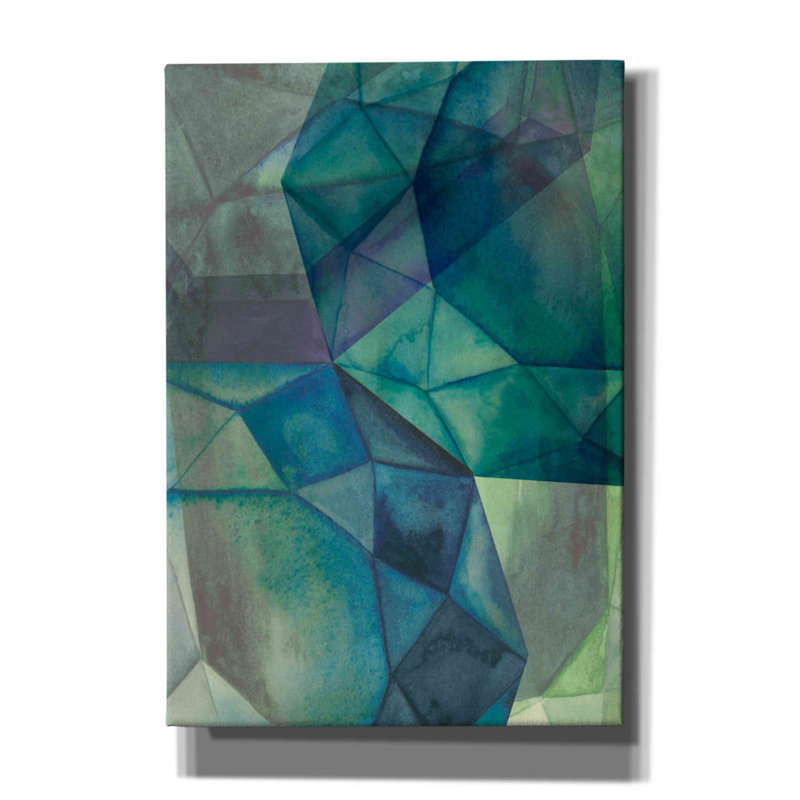 Orren Ellis «Gemstones I» par Grace Popp, H 26 po x l 18 po x P 0,75 po