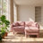 Urban Ins 78" W x 67.3" D x 35" H Shell-Armrest Boucle Loveseat Sofa-1910796173-1910796162