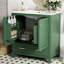 Meuble-lavabo de 30 pouces - Armoire élégante avec étagère intégrée et tiroir de rangement à compartiments cloisonnés 30 "