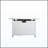 Rectangular Steel Propane Fire Pit Table 40000 BTU For Outdoor Patio Garden Backyard