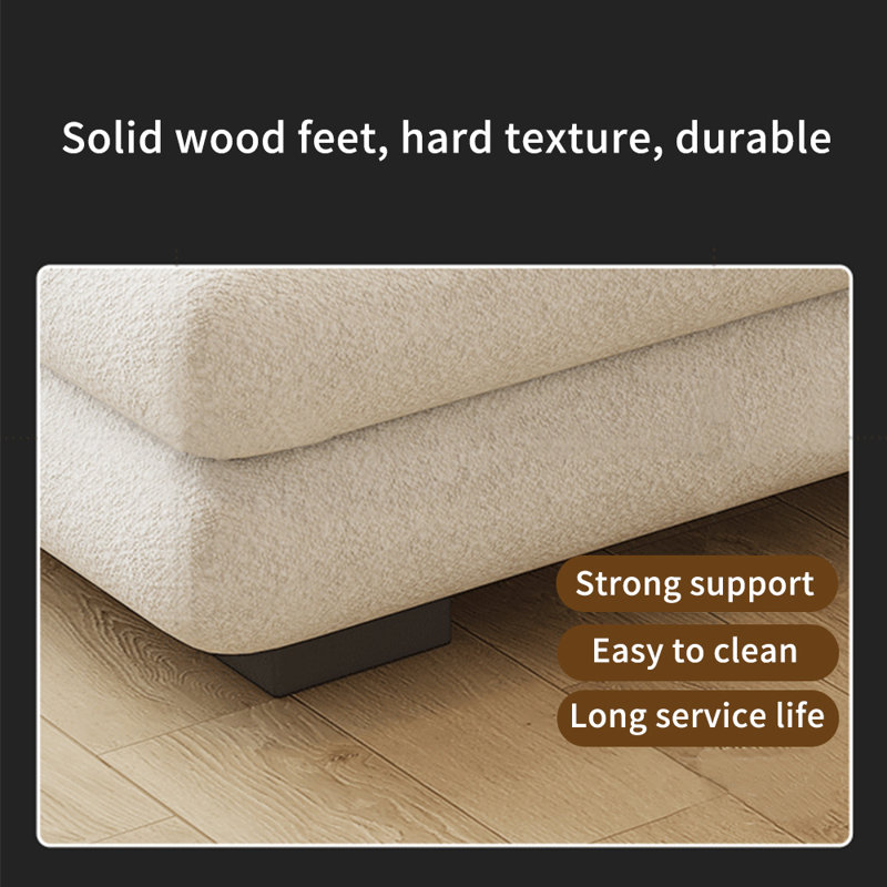Méridiennes intérieures Comfy Simple Living, Retour à droite, Beige