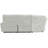 Julieza 3pc Deep Seating Power Reclining Sectional With 1 Castered Cocktail Ottoman-1153410435