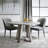 Round Solid Wood Top with Solid Wood Base Dining Table