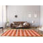 Tapis à carreaux orange-53650616