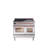 ILVE Nostalgie II Series 40 inch Induction Range with 6 Induction Elements (Glass Door)-99299242