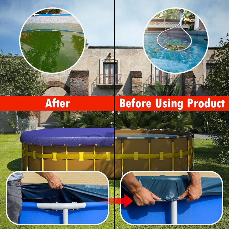 Housse de piscine Amgo Customize Premium, H 12 pi x l 38 pi