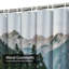 Forest Mountains Landscape Travel Serene Shower Curtain with 12 Hooks-320716457