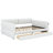 Queen-Sized Upholstered Platform Bed Equipped With USB Ports And Drawers-2010838240