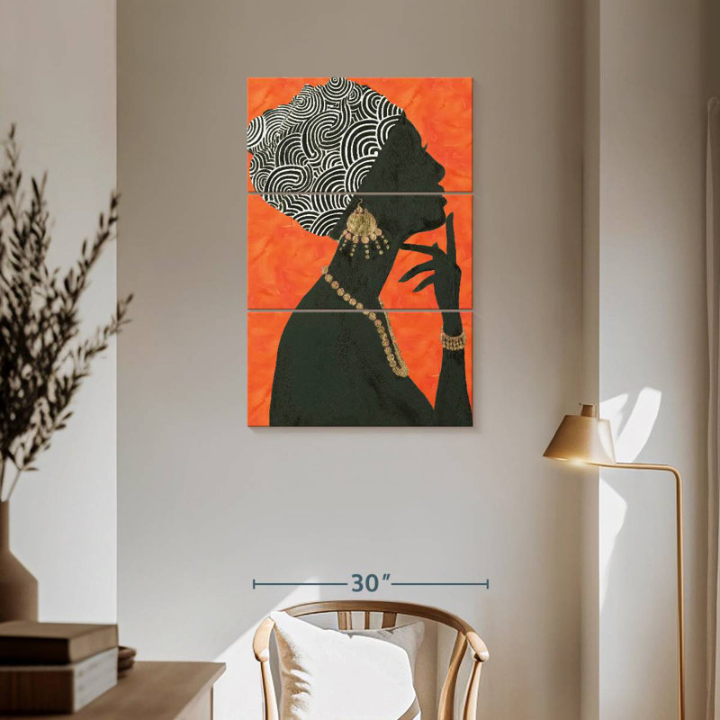Leisha American Gothic, 57" H x 36" W