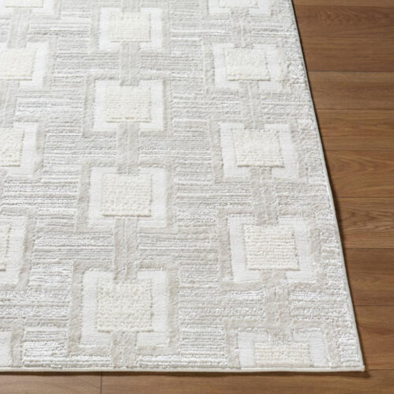Geometric Indoor Rug, Rectangle 7'10" x 10'