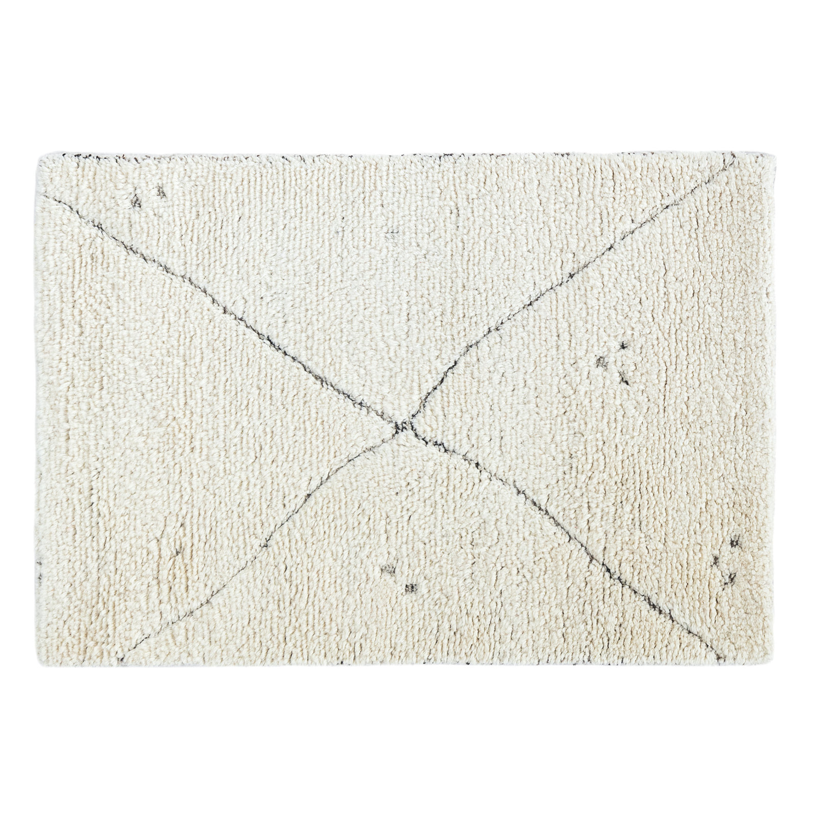 Damani Hand Tufted Wool Rug, Rectangle 3' x 5'