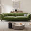 Coussin en velours vert-108840014-108840015