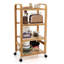 Acquanetta Solid Wood Kitchen Cart