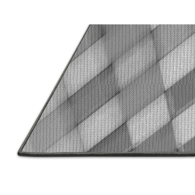 Bloxom Geometric Indoor Rug, Rectangle 3' x 5'