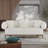 Clintin 82" Boucle Upholstered Rubberwood Sofa With Curved Round Arm-111531999