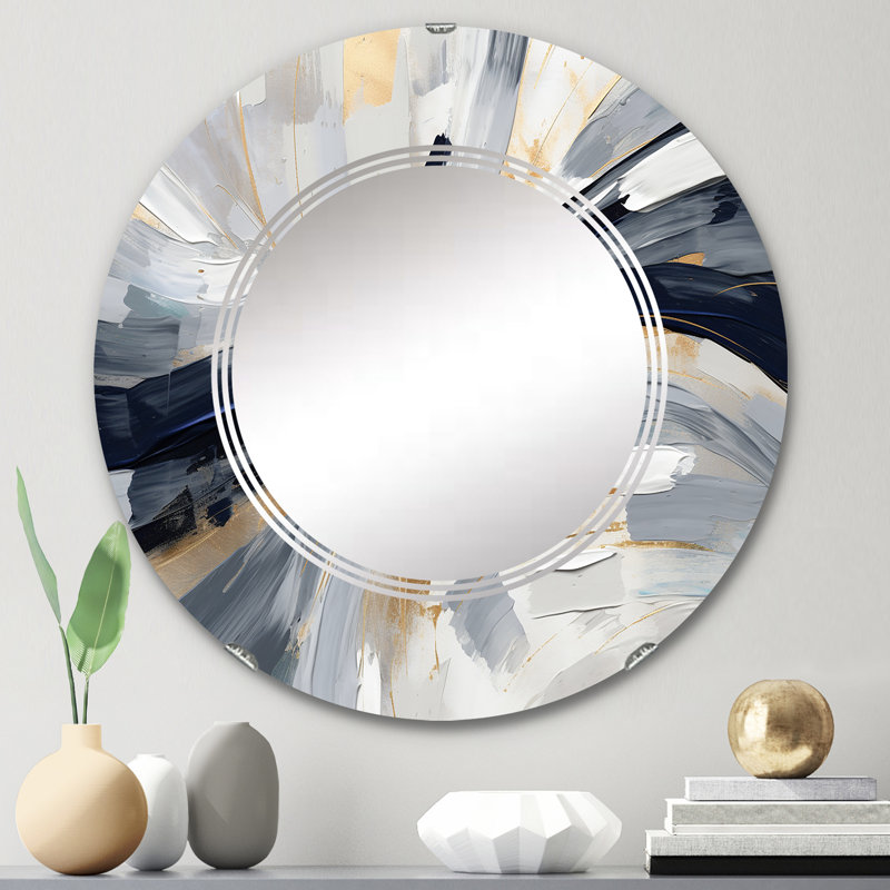 Miroir mural Maracaibo, 24 po x 24 po