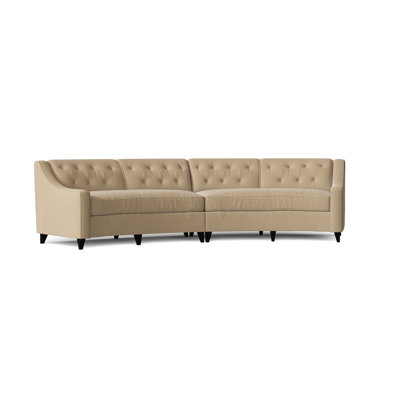 Canapé modulaire de coin symétrique 147 po Charlotte