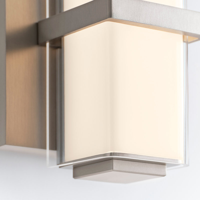 Milan 1 - Light LED Bath Bar, Satin Nickel