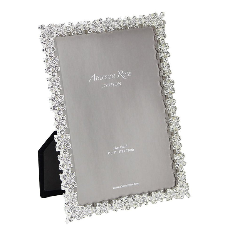Diamante Metal Beaded Picture Frame