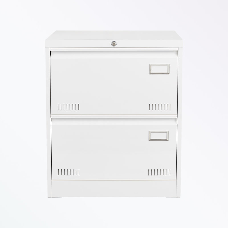 Meinke 23.62'' Wide Filing Storage Cabinet, White