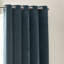Heavy Chenille Room Darkening Eyelet Curtains-91668116-91668114