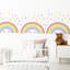 Décalcomanie murale arc-en-ciel
