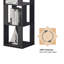 190cm H x 34cm W Corner Bookcase-2051324944