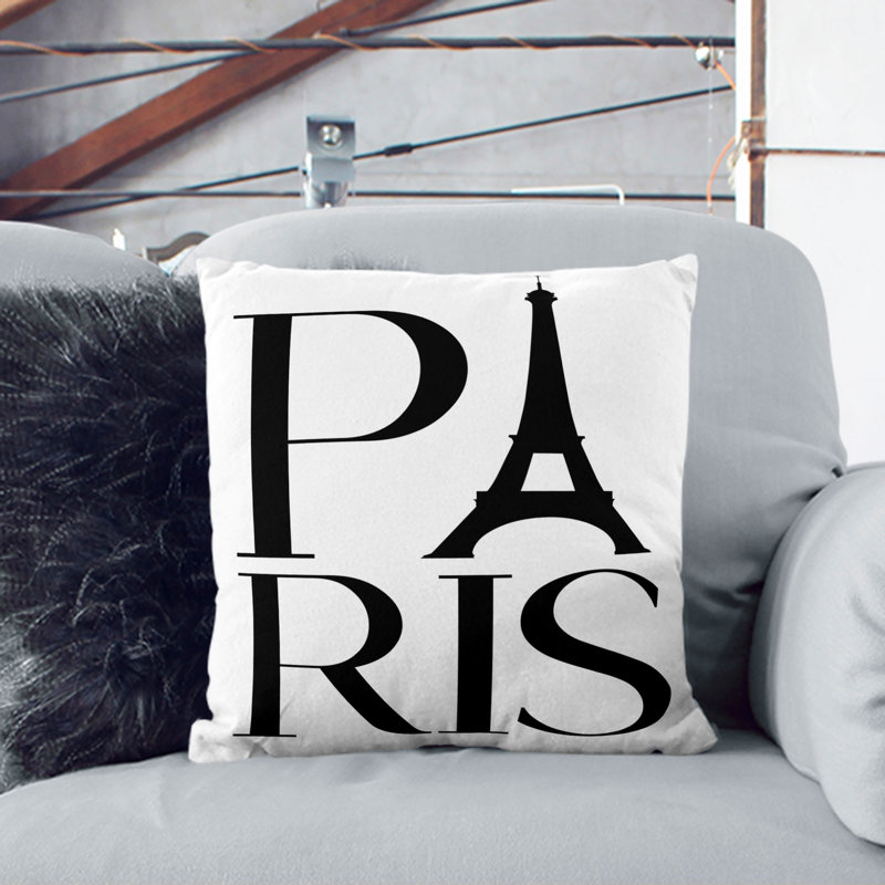 Paris Scatter Cushion, 55cm H x 55cm W x 20cm D