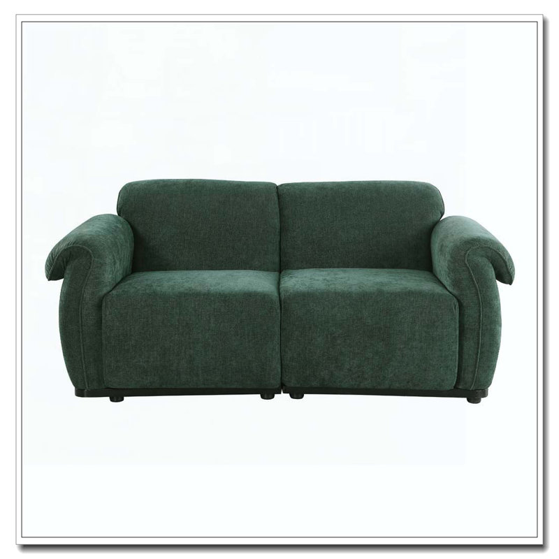 Canapé de 68,5 po de longueur, Vert