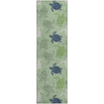 Premium Machine Washable Mayfield AMF192 Animal Print Rug