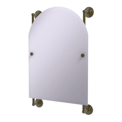 Miroir mural biseauté traditionnel Jhene