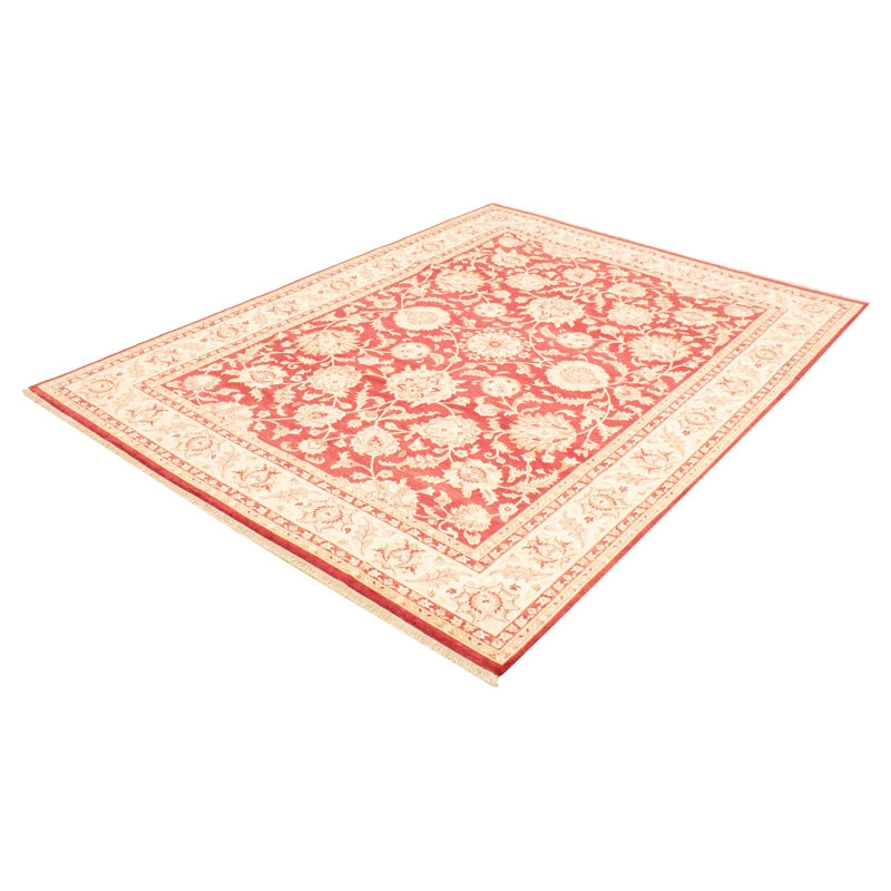 Tapis intérieur en laine foncé 9 pi 3 po x 12 pi 3 po one-of-kind à la main-noué la 2010 Casida