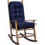Coussin de chaise de patio imperméable avec coussins et coussins de chaise capitonnés pour l'intérieur et l'extérieur