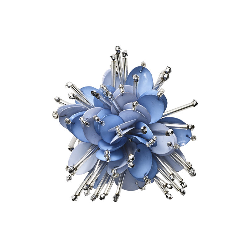 Starburst Napkin Ring, Periwinkle