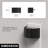 Plug In Dusk to Dawn 3000K LED Night Light Matte Black Nightstand Sconces Light