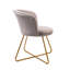 48cm H Velvet Upholstered Armchair-2041323243