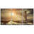" Lighthouse on the Sea Under Sky " 3 Piece Art Graphic Art Print