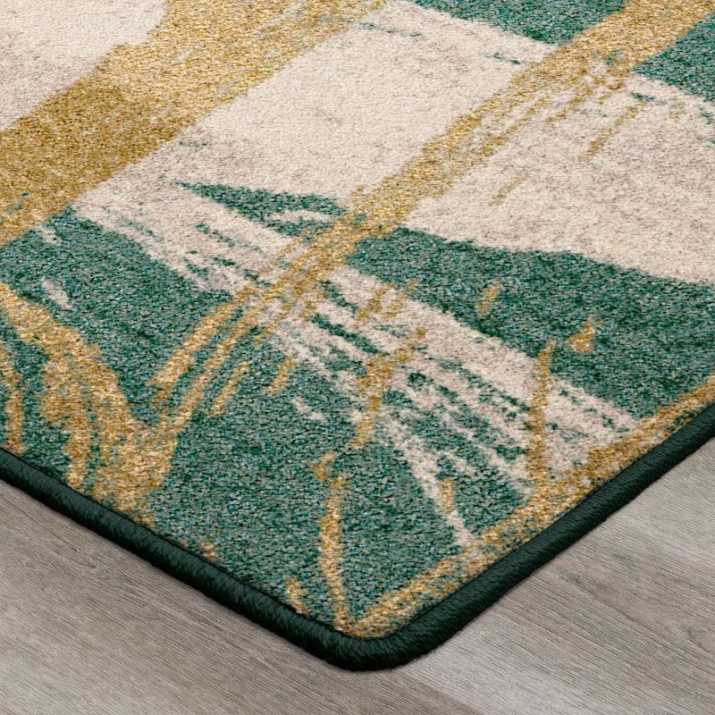 Residency Capsule Swish Modern Abstract Area Rug, Rectangle 7'8" x 10'9"