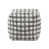 Polyester - Black/White Plaid