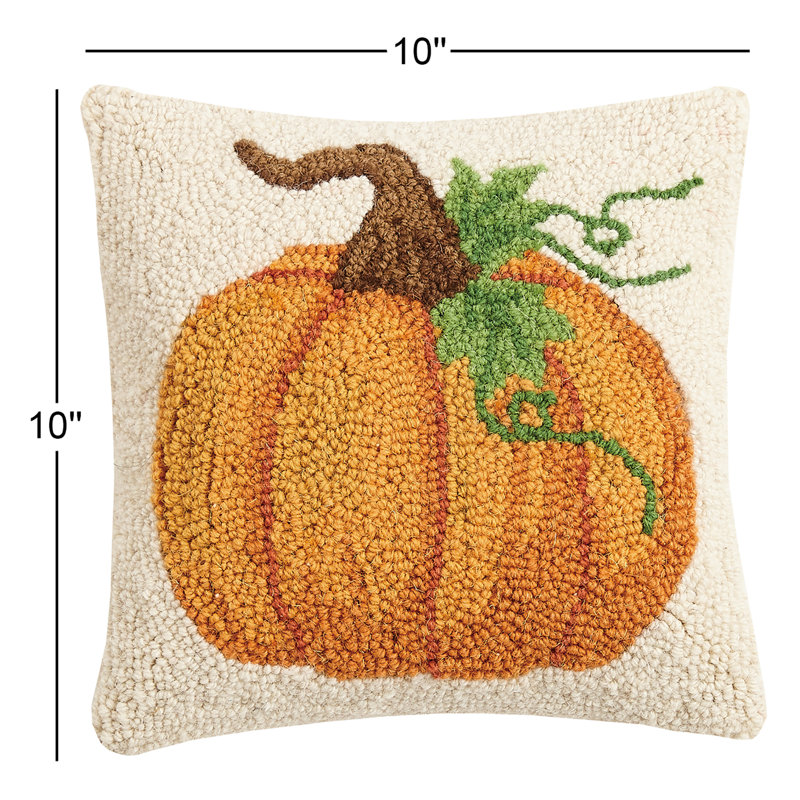  Coussin en laine Pumpkin