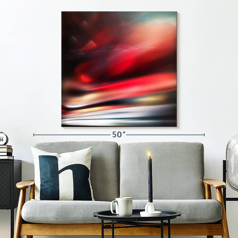 Red, 33" H x 33" W