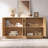 Arden 59'' Wide Arched Sideboard Buffet Cabinet with 4 Doors, Adjustable Shelves and Cable Management-629072415-634526003