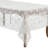 Cressida Ikat Cotton Blend Tablecloth-57433159-57433160