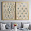 «Vintage Blockprint I», toile encadrée de qualité supérieure - prête à être accrochée-237724318-237724315